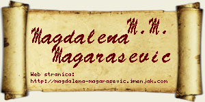 Magdalena Magarašević vizit kartica